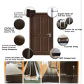 Interior Room Door Design PVC Door (SC-P006)